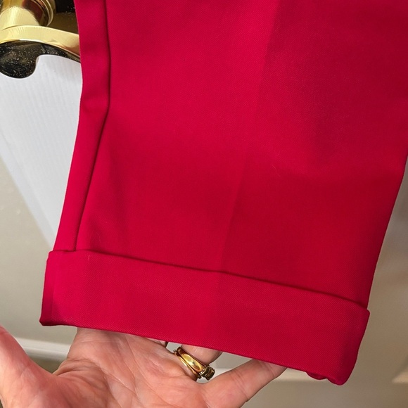 Loft Red and Black Women's Pants Bundle of 2 The Devin Slim Size 6 - Picture 4 of 13